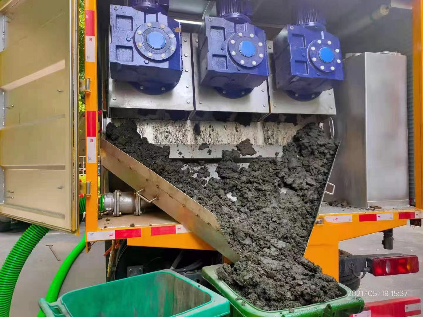 顺河回族化粪池清掏城市维护站-泥浆净化干湿分离处理